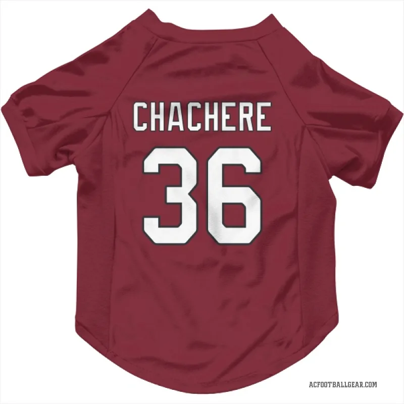Andre Chachere  Arizona Cardinals   Cardinal Cat & Dog Pet Jersey