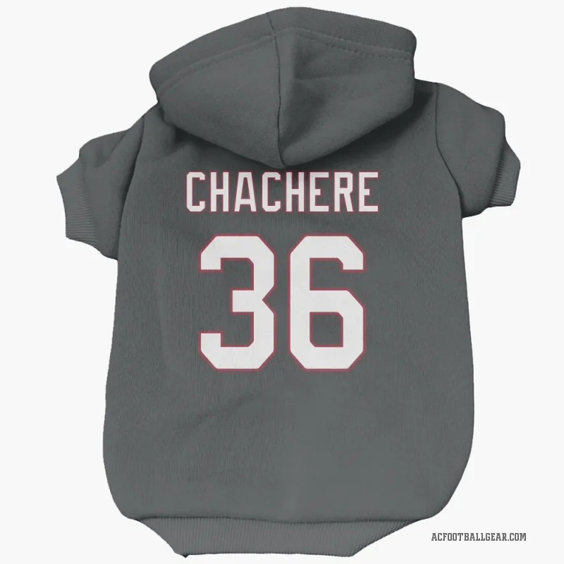 Andre Chachere  Black Arizona Cardinals  Cat & Dog Pet Hoodie