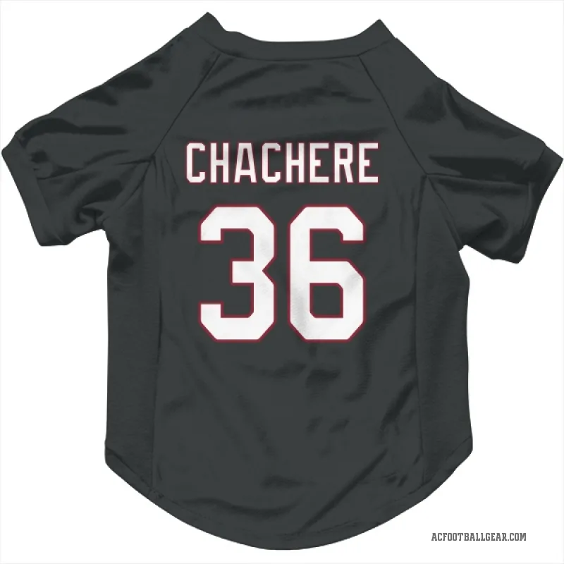 Andre Chachere  Black Arizona Cardinals  Cat & Dog Pet Jersey