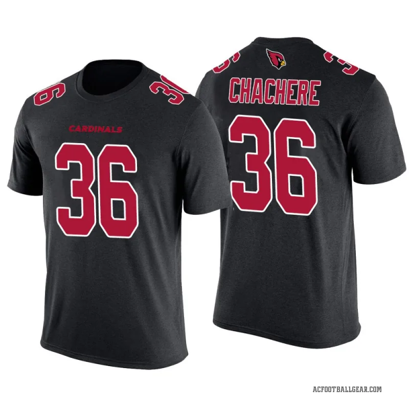 Andre Chachere Men's Black Arizona Cardinals Color Rush T-Shirt