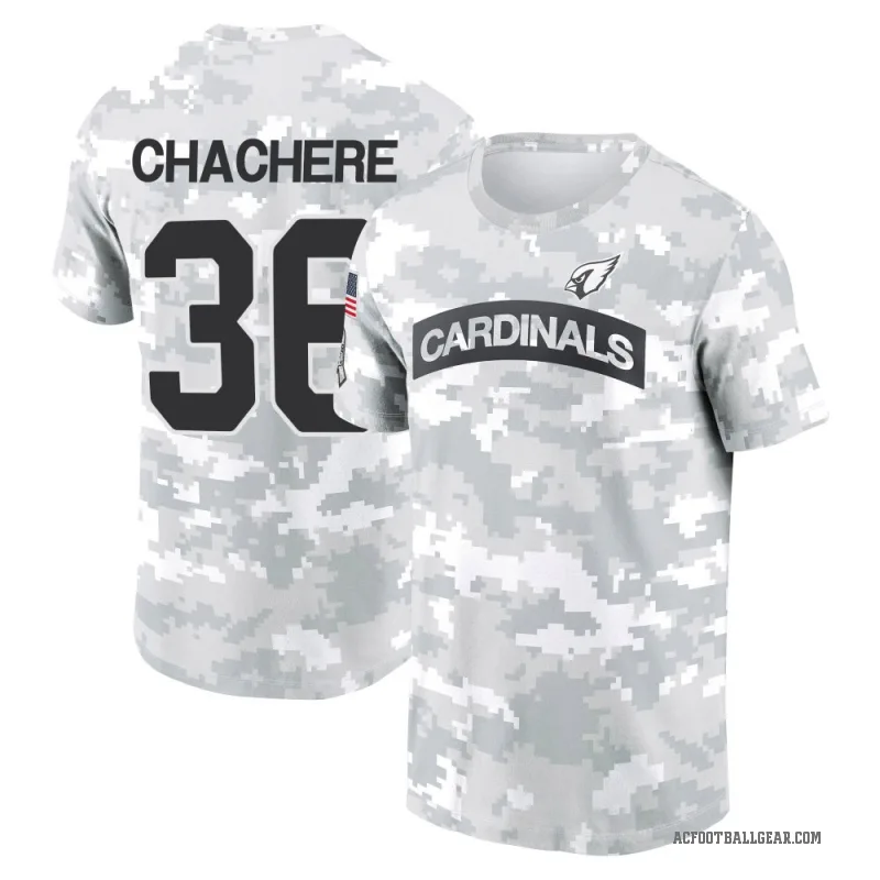 Andre Chachere Men's Camo Arizona Cardinals Arctic 2024 Salute to Service Performance T-Shirt