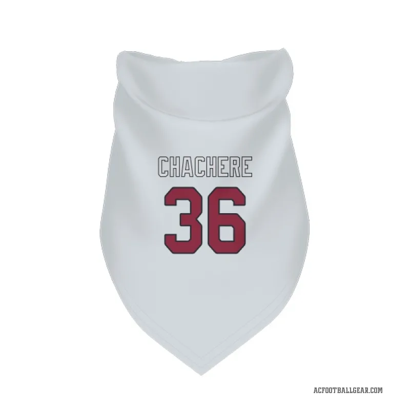 Andre Chachere  White Arizona Cardinals  Cat & Dog Pet Bandana