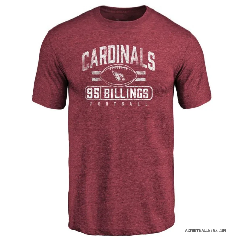 Andrew Billings Men's Arizona Cardinals Flanker T-Shirt - Maroon
