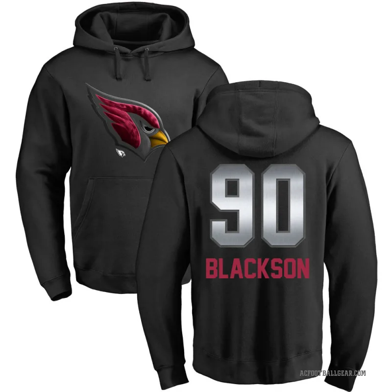 Angelo Blackson Men's Black Arizona Cardinals Midnight Mascot Pullover Hoodie