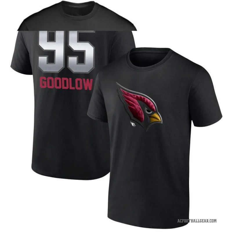 Anthony Goodlow Men's Black Arizona Cardinals Midnight Mascot T-Shirt -