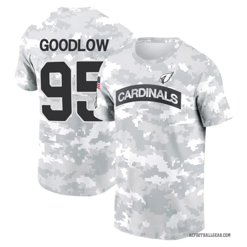 Anthony Goodlow Men's Camo Arizona Cardinals Arctic 2024 Salute to Service Performance T-Shirt
