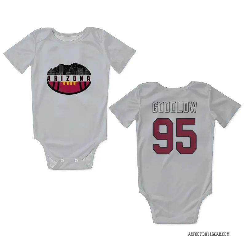 Anthony Goodlow  White Arizona Cardinals  Newborn & Infant Bodysuit