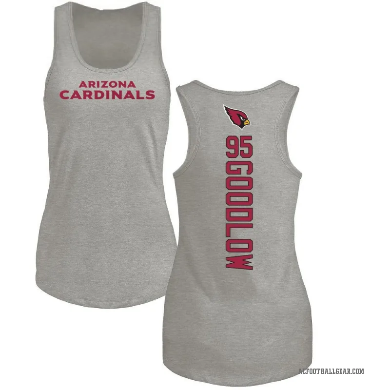 Anthony Goodlow Women's Ash Arizona Cardinals Backer Tank Top -