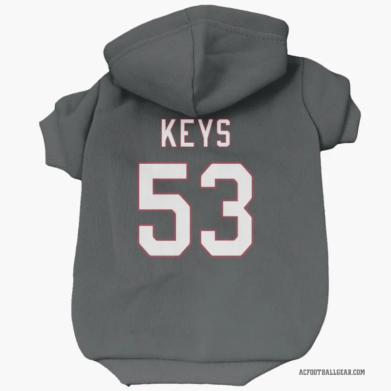 Austin Keys  Black Arizona Cardinals  Cat & Dog Pet Hoodie