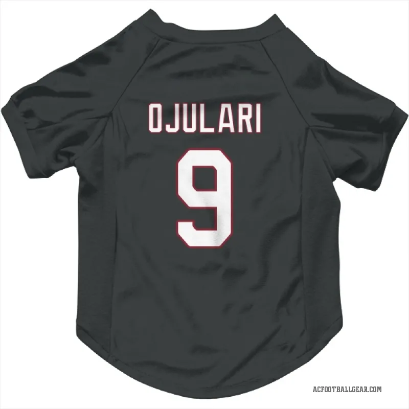 BJ Ojulari  Black Arizona Cardinals  Cat & Dog Pet Jersey