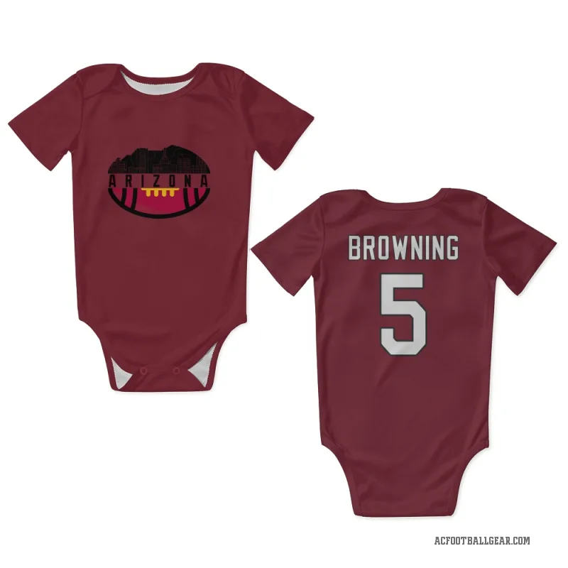 Baron Browning  Arizona Cardinals   Cardinal Newborn & Infant Bodysuit