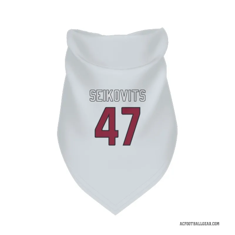 Bernhard Seikovits  White Arizona Cardinals  Cat & Dog Pet Bandana