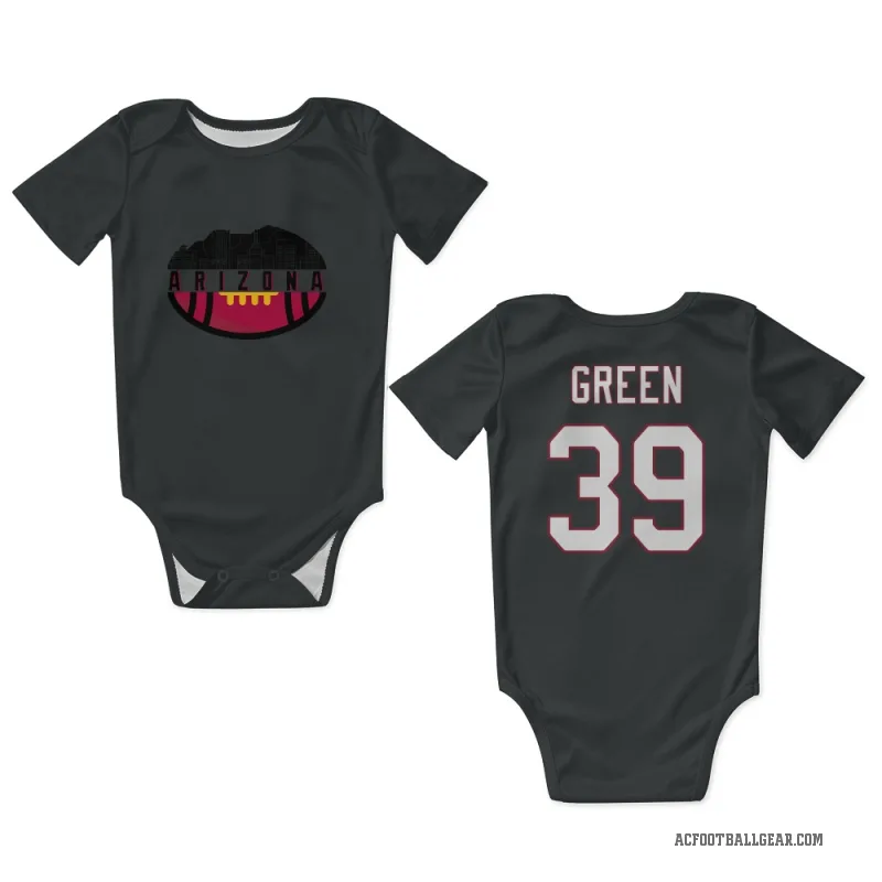 Bryson Green  Black Arizona Cardinals  Newborn & Infant Bodysuit