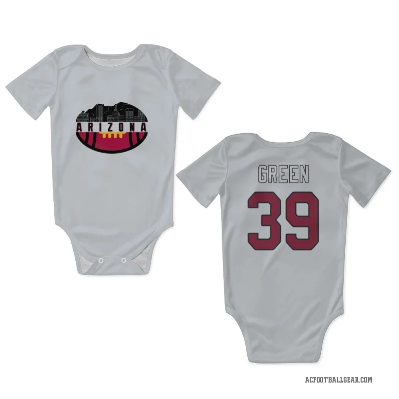 Bryson Green  White Arizona Cardinals  Newborn & Infant Bodysuit