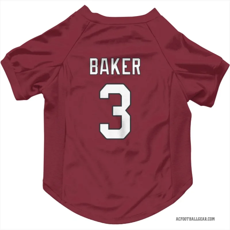 Budda Baker  Arizona Cardinals   Cardinal Cat & Dog Pet Jersey