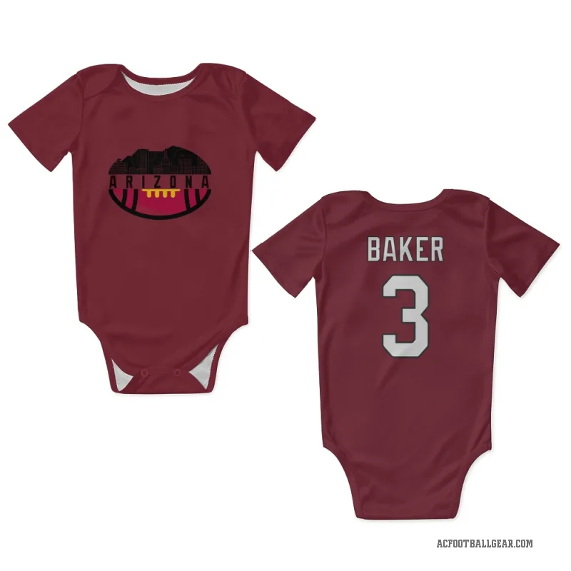 Budda Baker  Arizona Cardinals   Cardinal Newborn & Infant Bodysuit