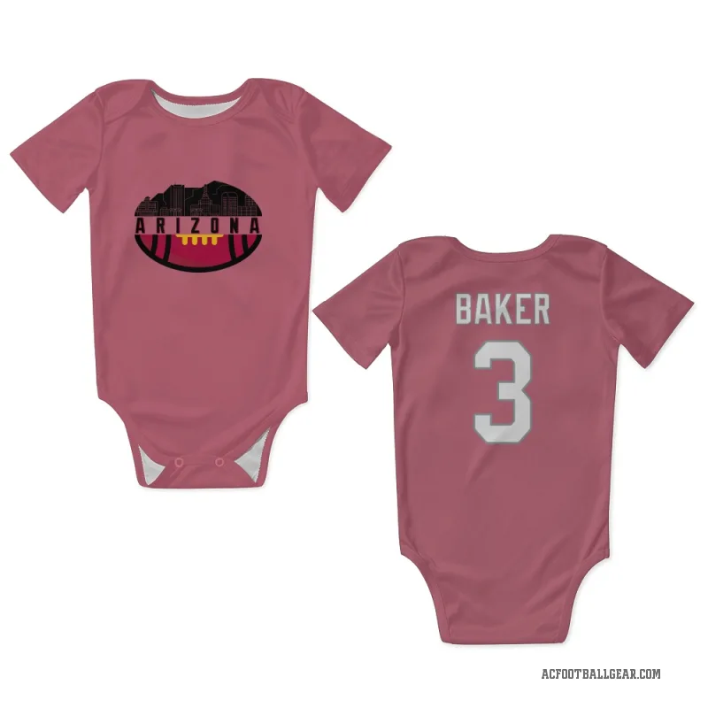 Budda Baker  Pink Arizona Cardinals  Newborn & Infant Bodysuit