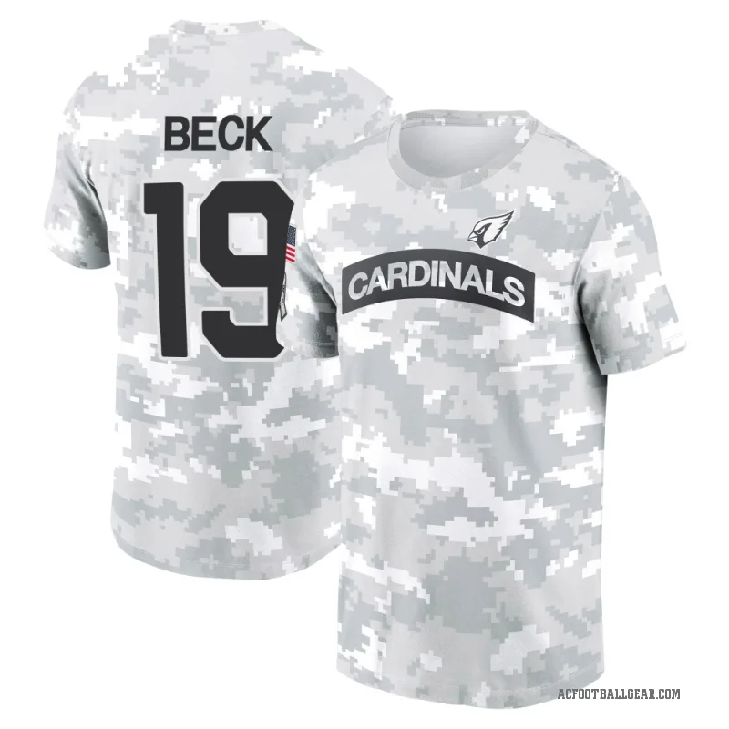 Carson Beck Men's Camo Arizona Cardinals Arctic 2024 Salute to Service Performance T-Shirt