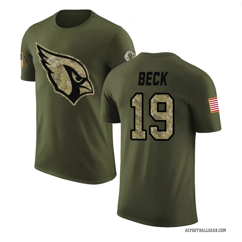 Carson Beck Men's Olive Arizona Cardinals Salute to Service T-Shirt