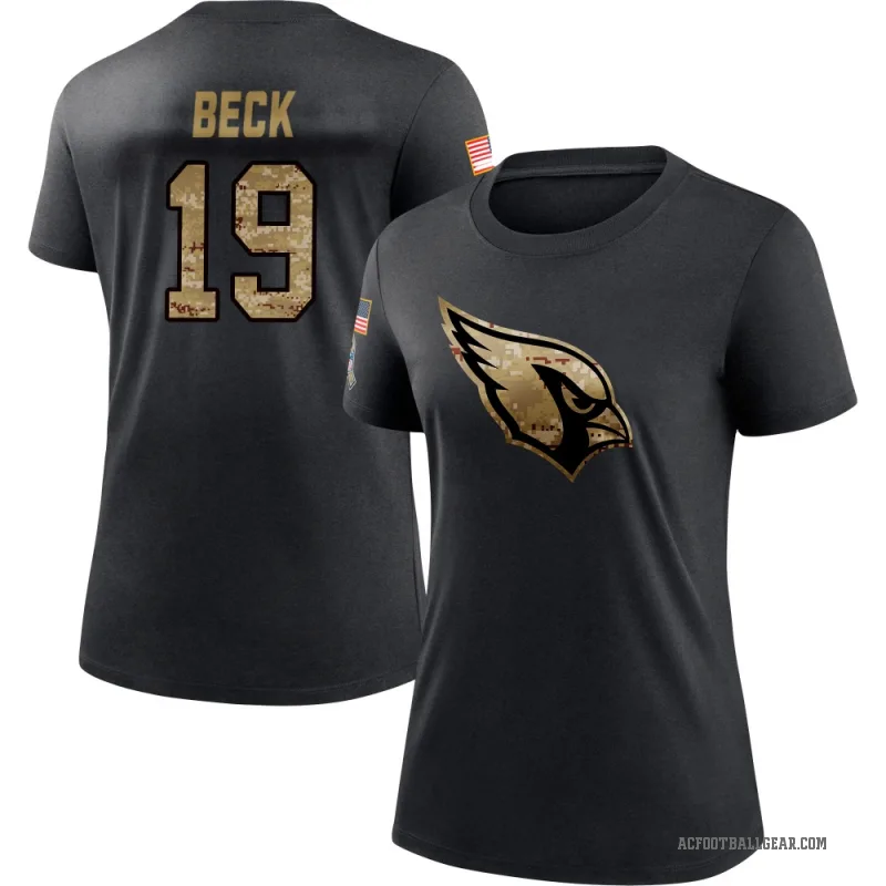 Carson Beck Women's Black Arizona Cardinals 2020 Salute To Service Performance T-Shirt
