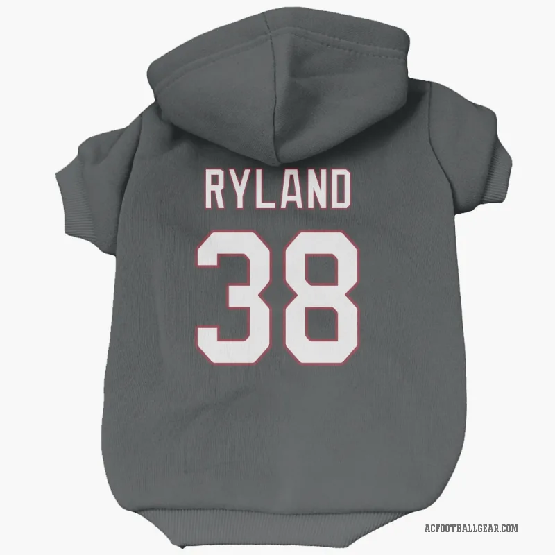 Chad Ryland  Black Arizona Cardinals  Cat & Dog Pet Hoodie