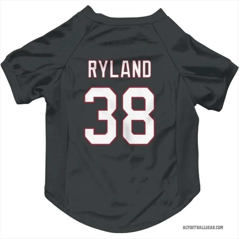 Chad Ryland  Black Arizona Cardinals  Cat & Dog Pet Jersey