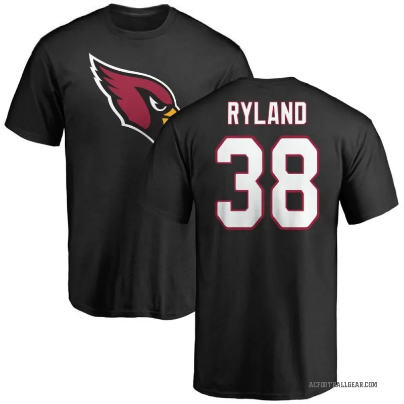 Chad Ryland Men's Black Arizona Cardinals Logo T-Shirt -