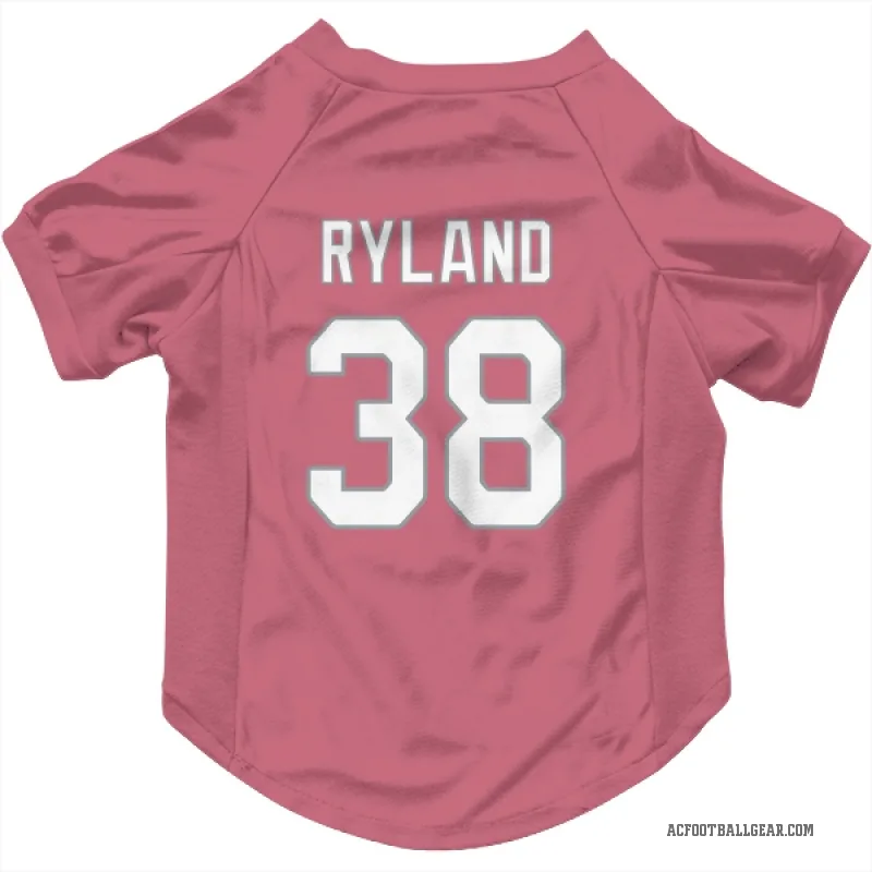 Chad Ryland  Pink Arizona Cardinals  Cat & Dog Pet Jersey