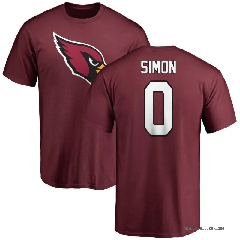 Cody Simon Men's Arizona Cardinals Logo T-Shirt - Maroon