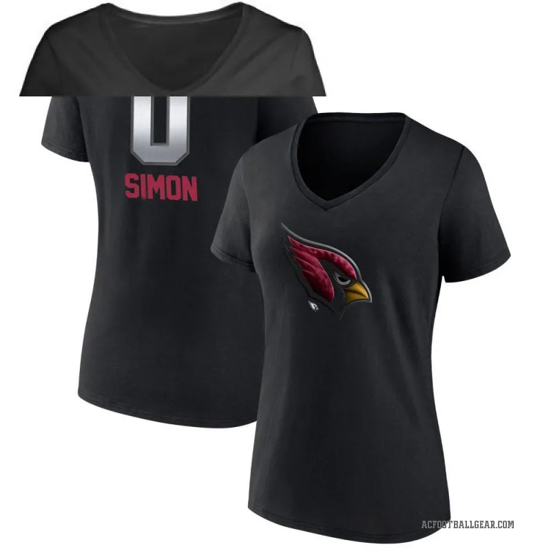 Cody Simon Women's Black Arizona Cardinals Midnight Mascot T-Shirt -
