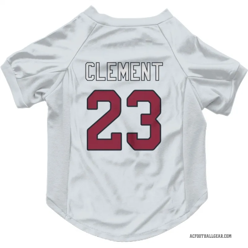 Corey Clement  White Arizona Cardinals  Cat & Dog Pet Jersey