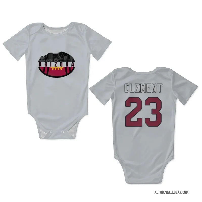 Corey Clement  White Arizona Cardinals  Newborn & Infant Bodysuit