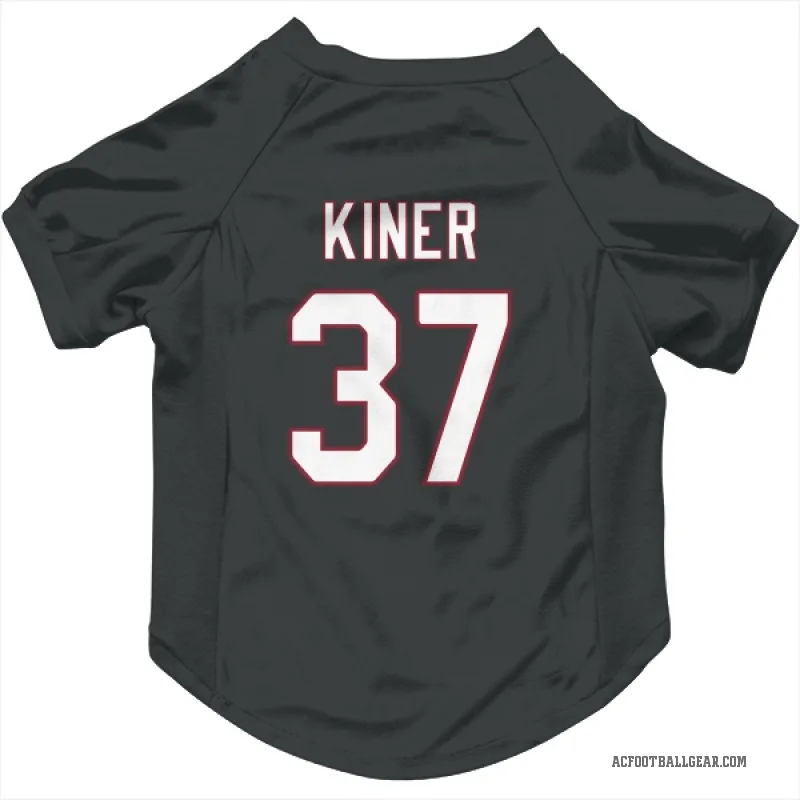 Corey Kiner  Black Arizona Cardinals  Cat & Dog Pet Jersey