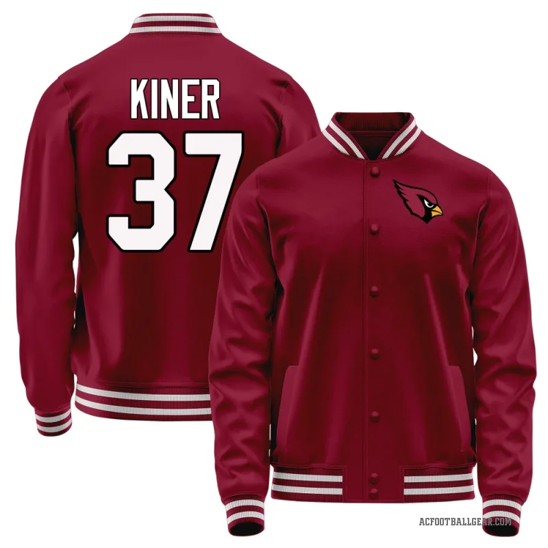 Corey Kiner Men's Red Arizona Cardinals Full-Snap Jacket