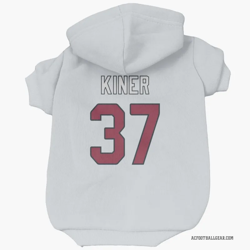 Corey Kiner  White Arizona Cardinals  Cat & Dog Pet Hoodie