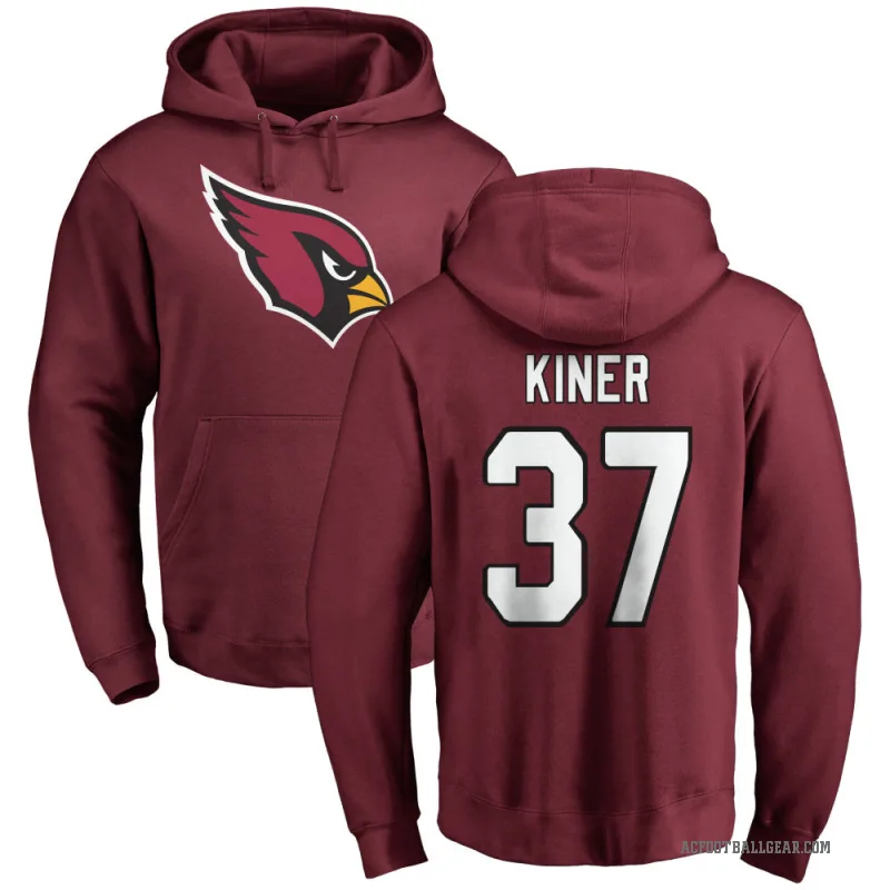 Corey Kiner Youth Arizona Cardinals Pro Line Maroon Logo Pullover Hoodie
