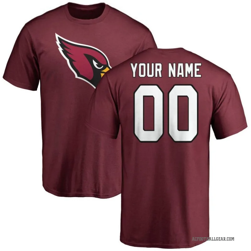 Custom Youth Arizona Cardinals Logo T-Shirt - Maroon
