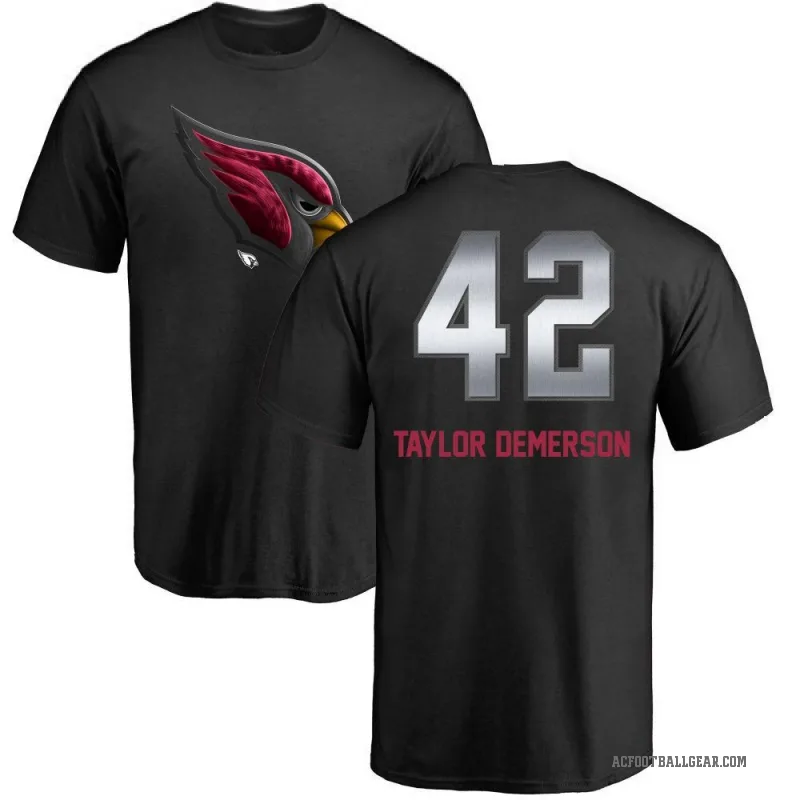 Dadrion Taylor-Demerson Men's Black Arizona Cardinals Midnight Mascot T-Shirt -