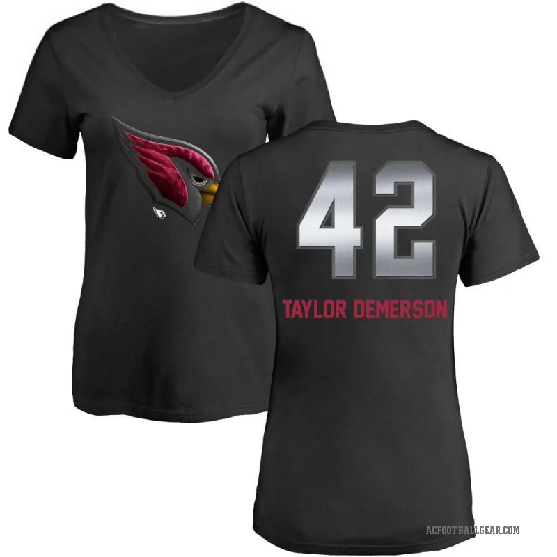 Dadrion Taylor-Demerson Women's Black Arizona Cardinals Midnight Mascot T-Shirt -