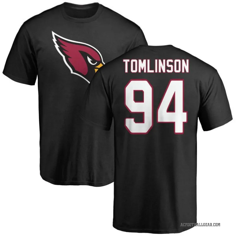 Dalvin Tomlinson Men's Black Arizona Cardinals Logo T-Shirt -