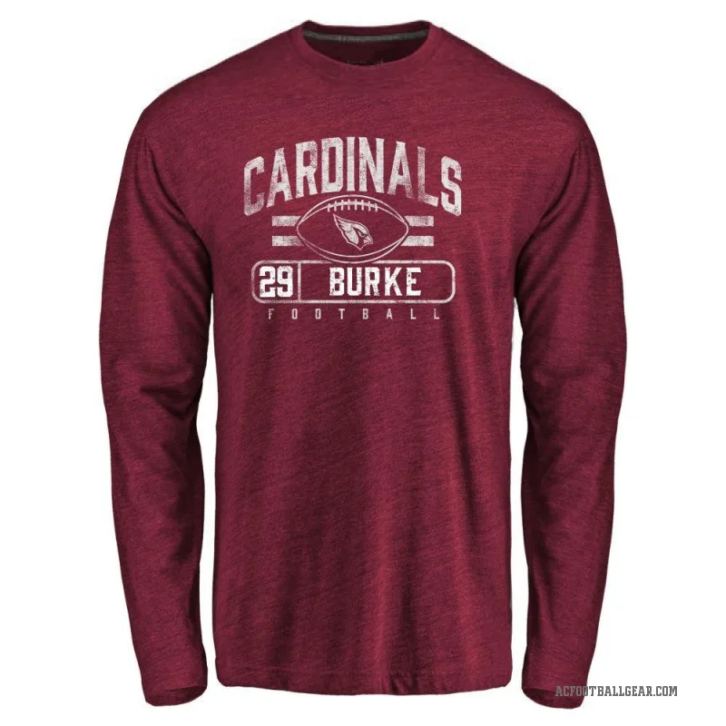 Denzel Burke Youth Arizona Cardinals Flanker Long Sleeve T-Shirt - Garnet