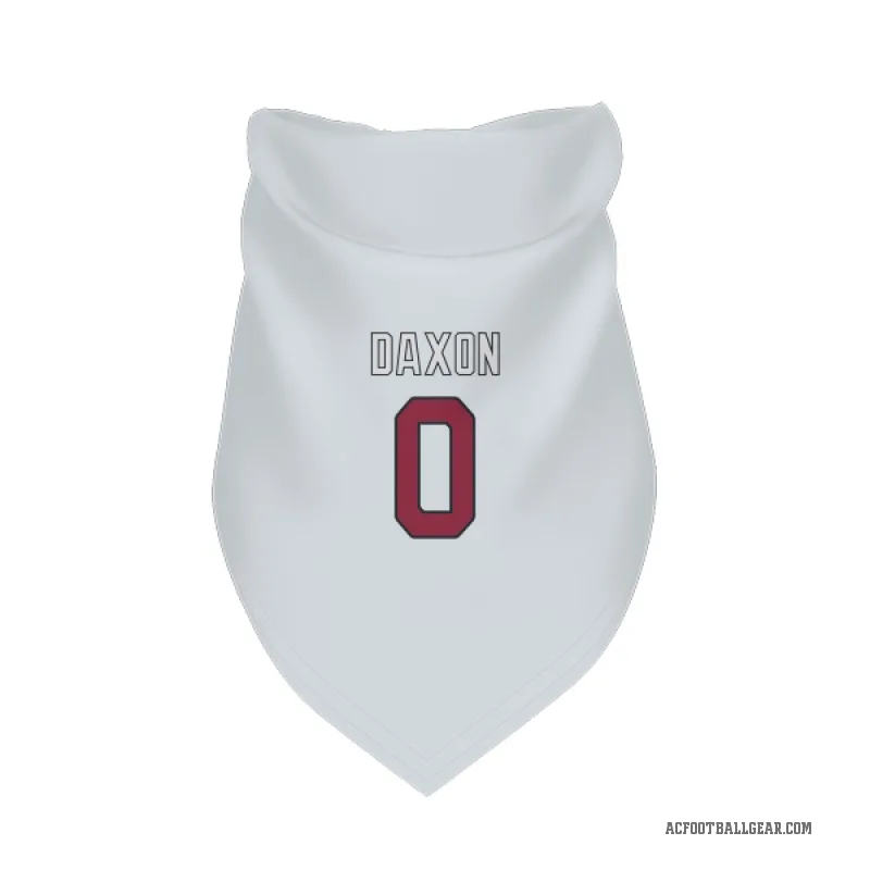 Denzel Daxon  White Arizona Cardinals  Cat & Dog Pet Bandana