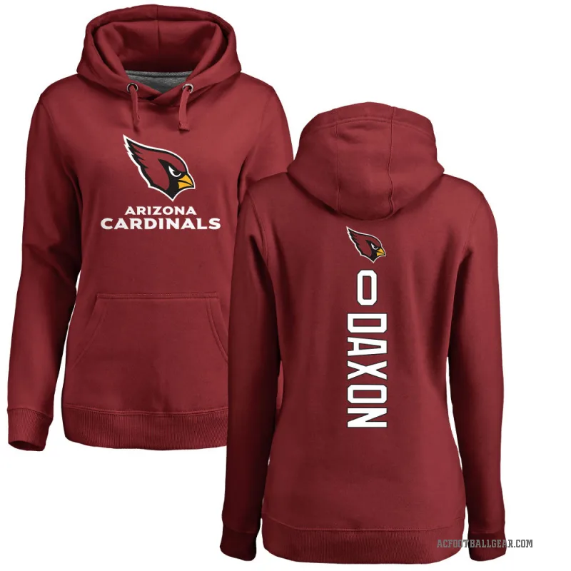 Denzel Daxon Women's Arizona Cardinals Pro Line Maroon Backer Pullover Hoodie