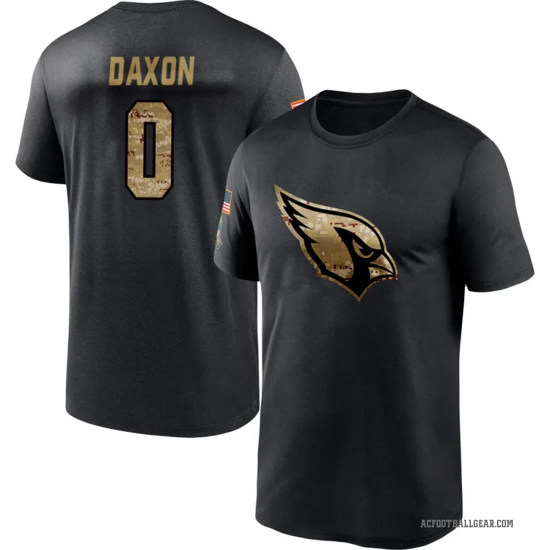 Denzel Daxon Youth Black Arizona Cardinals 2020 Salute To Service Performance T-Shirt