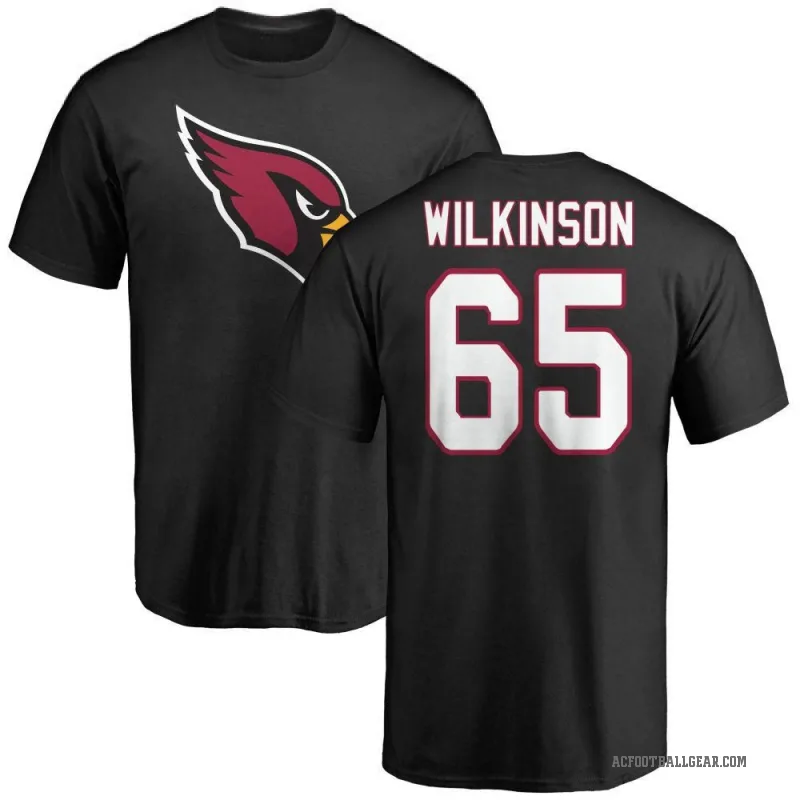 Elijah Wilkinson Men's Black Arizona Cardinals Logo T-Shirt -