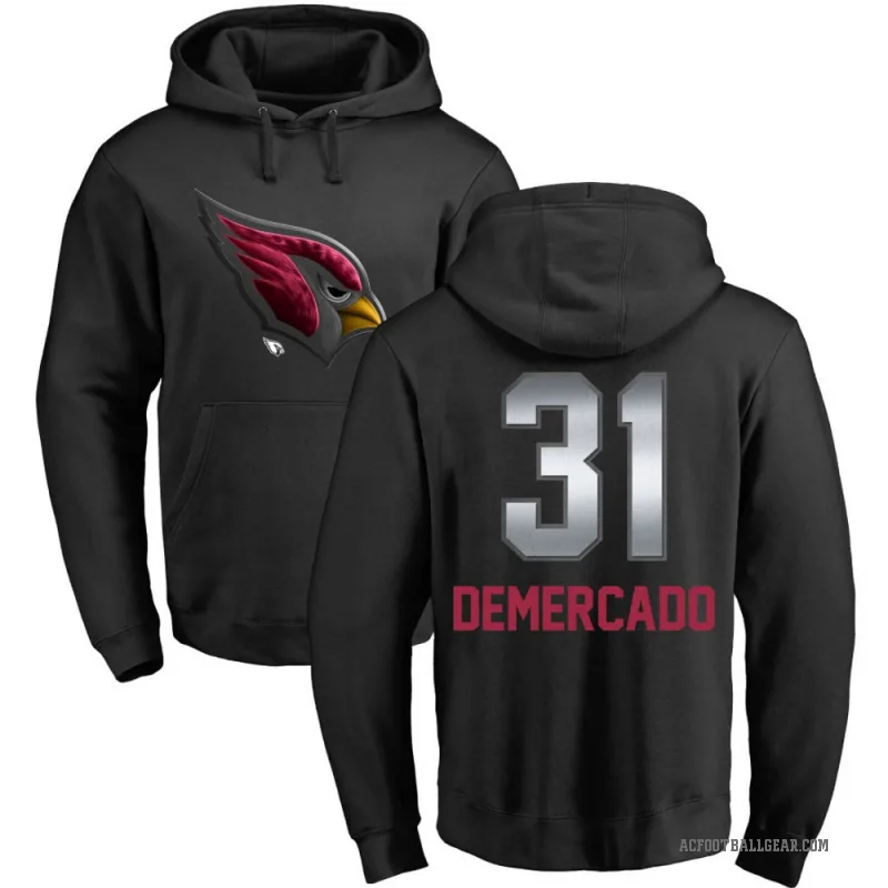 Emari Demercado Youth Black Arizona Cardinals Midnight Mascot Pullover Hoodie