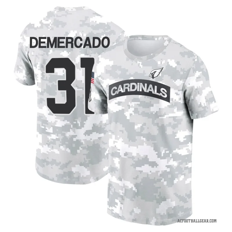 Emari Demercado Youth Camo Arizona Cardinals Arctic 2024 Salute to Service Performance T-Shirt