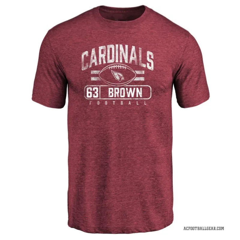 Evan Brown Youth Brown Arizona Cardinals Flanker T-Shirt - Maroon