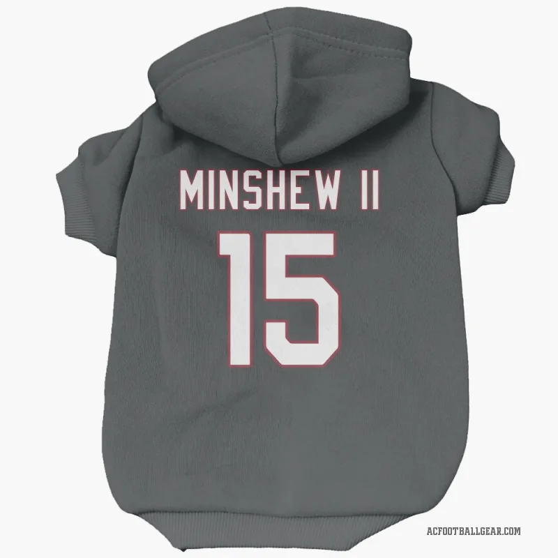 Gardner Minshew II  Black Arizona Cardinals  Cat & Dog Pet Hoodie