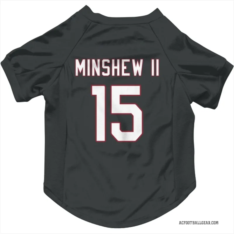 Gardner Minshew II  Black Arizona Cardinals  Cat & Dog Pet Jersey